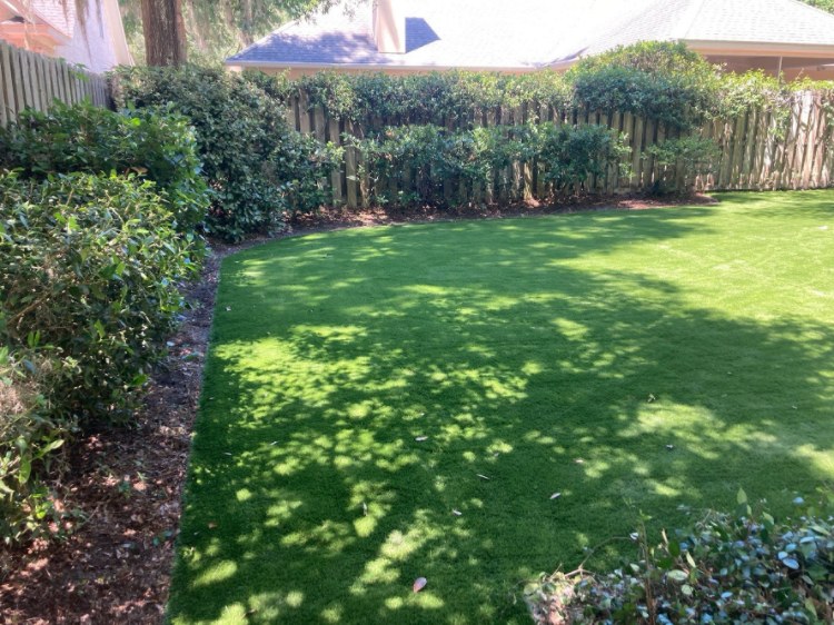 Playground Turf Installation project by Green Gorilla Turf in Tampa, FL