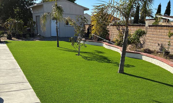 Residential Artificial Turf Installation in Pasco County, Florida