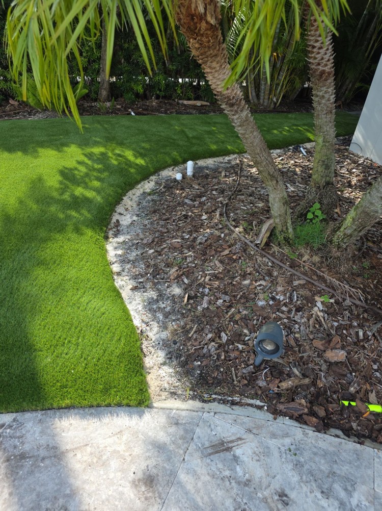 Turf Landscaping project in Sarasota, FL