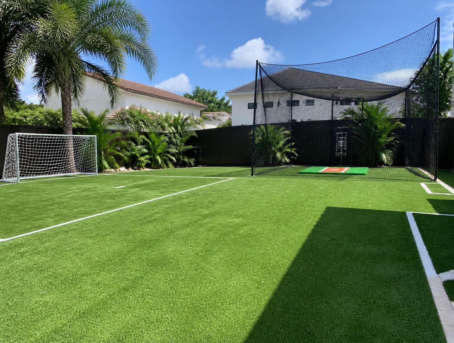 Sports Courts Turf Installation project in Orlando, FL