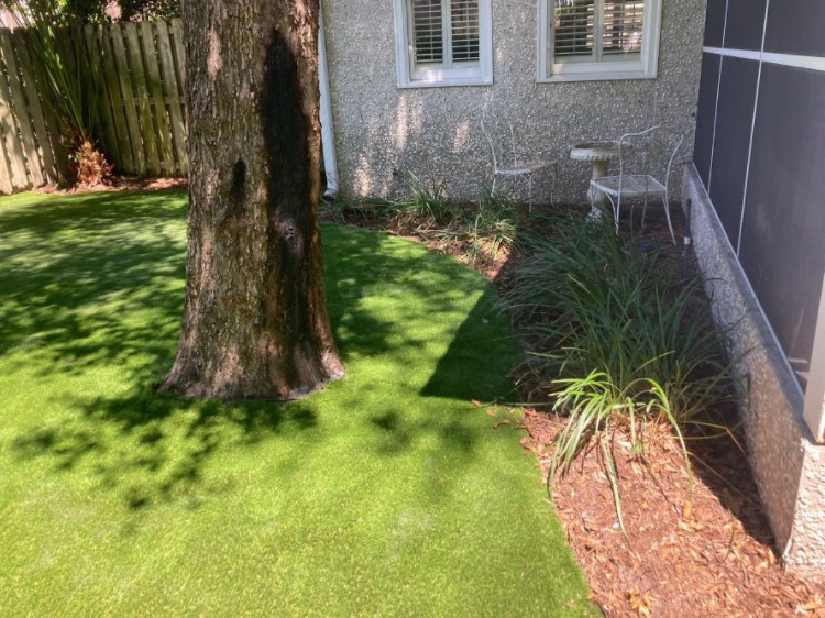 Turf Landscaping project by Green Gorilla Turf in Tampa, FL