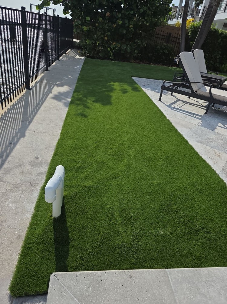 Artificial turf installation in Jacksonville, FL