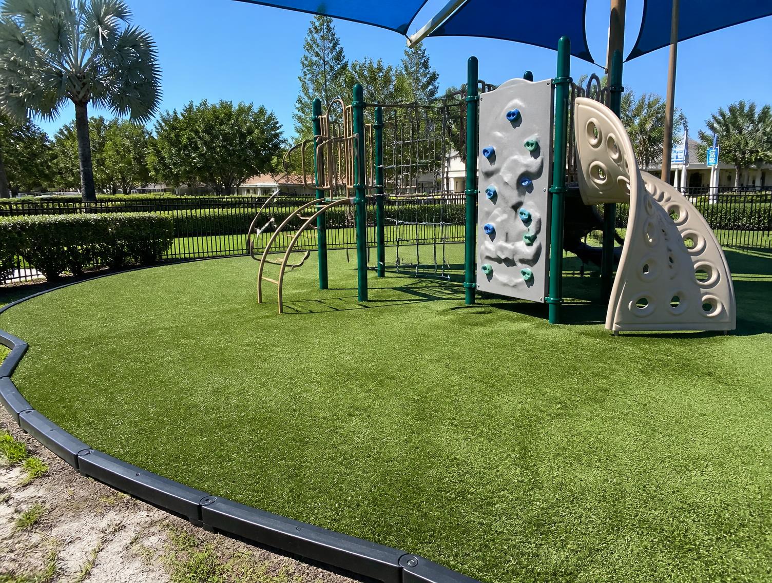 Playground Turf Installation project in Land O' Lakes, FL